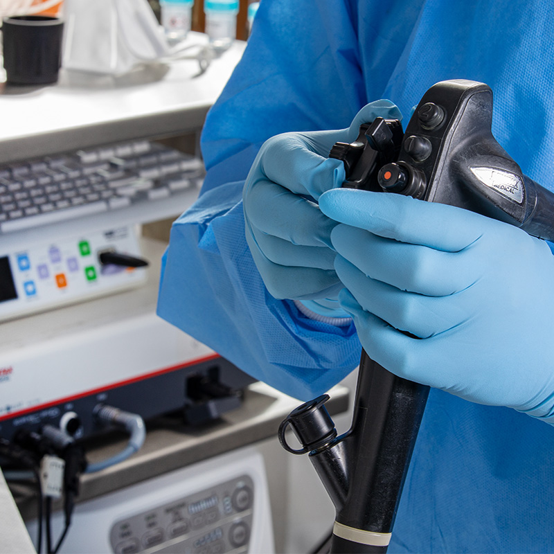 Ger&auml;t zur Darmspiegelung